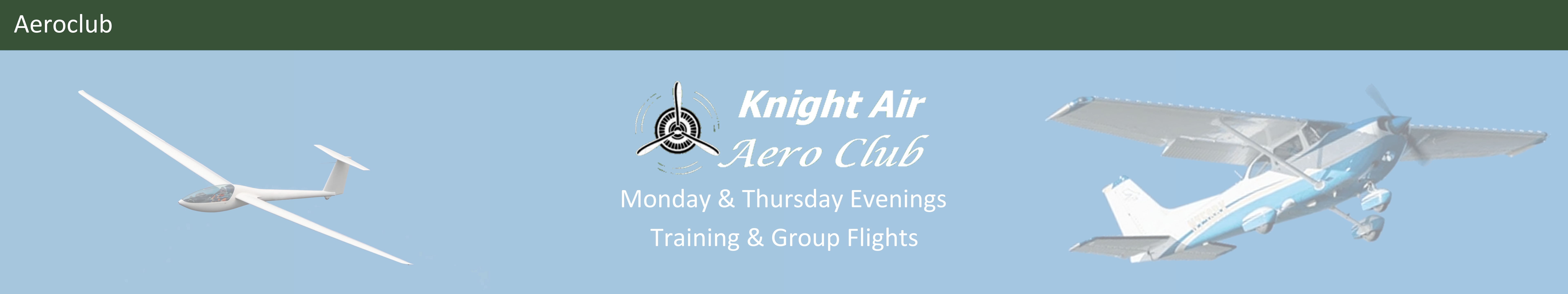 Aeroclub Events Monday & Thursday